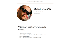 Desktop Screenshot of matus.in