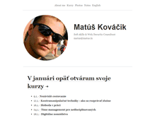 Tablet Screenshot of matus.in